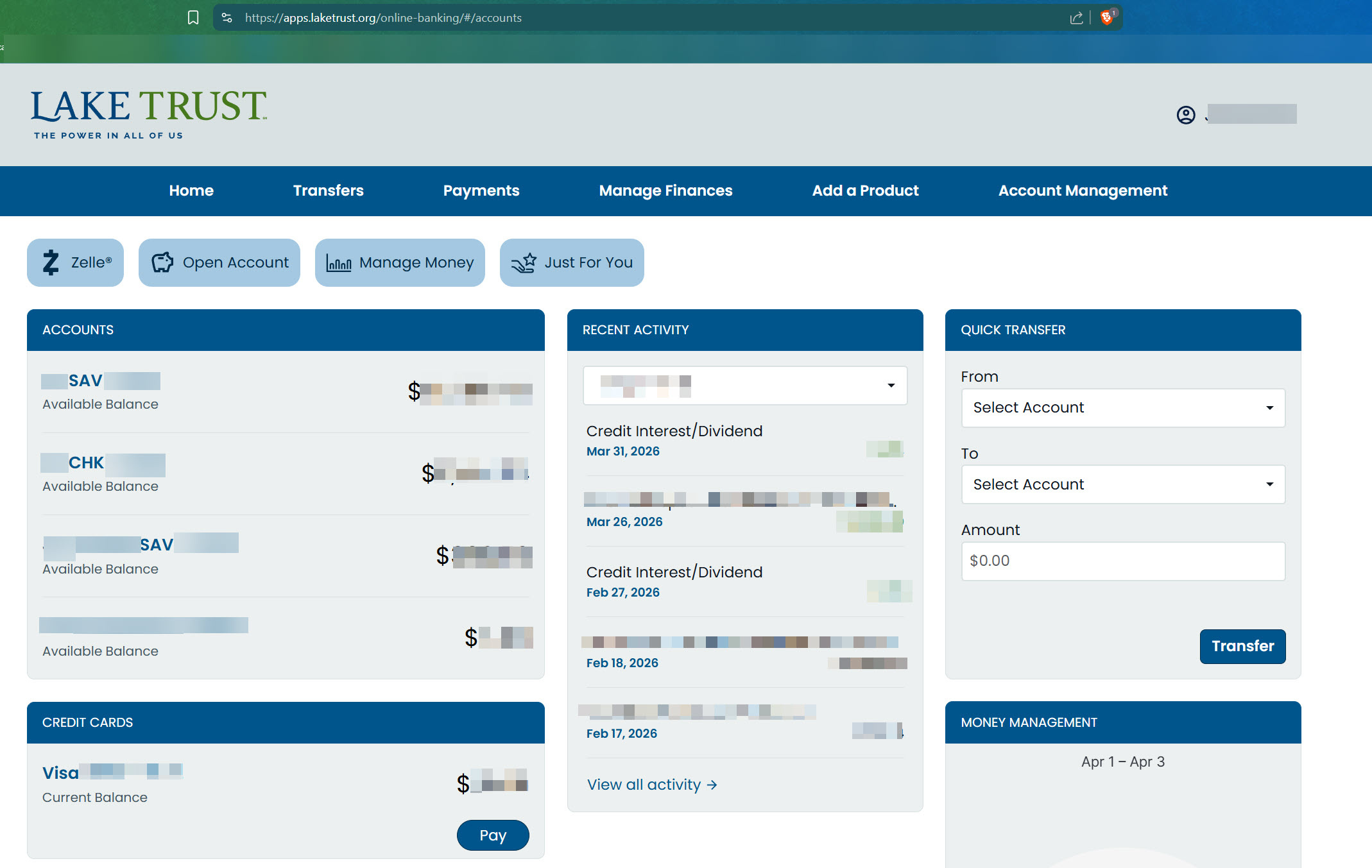 Fortrust Login Lake Trust Credit Union Personal is no longer available to connect to ...